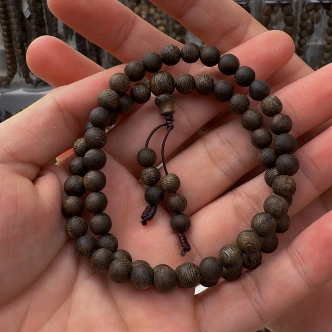 手串沉香棋楠沉香张勺子九九沉卡6+保9克