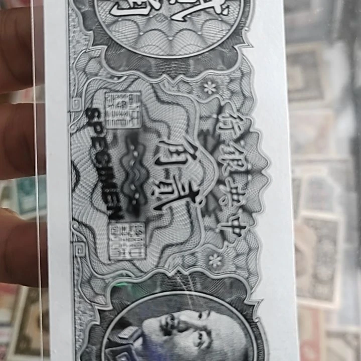 纸佛*中央银行贰角票样