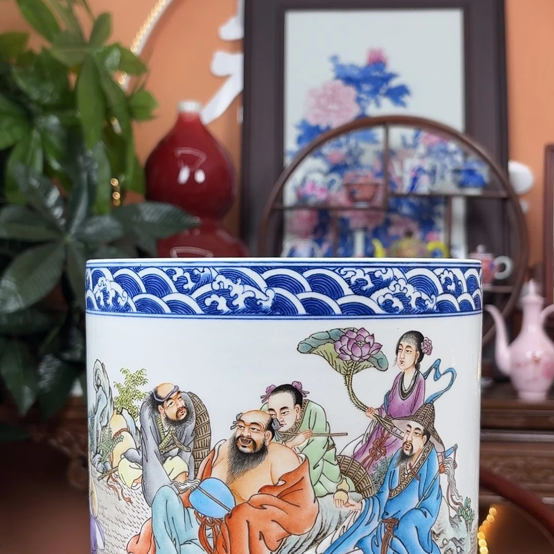 其他景德镇陶瓷手工书画筒