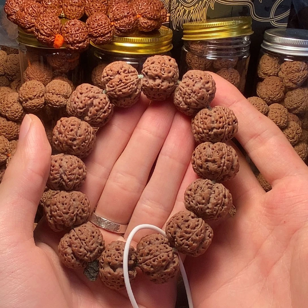 9***咯金刚菩提手串22龙牙梅花次超头