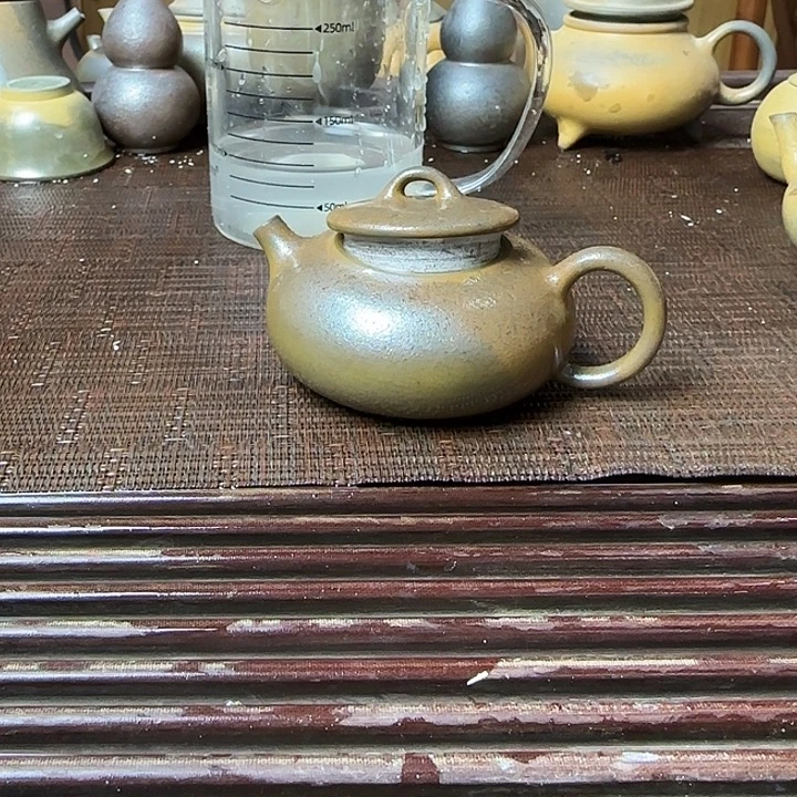 紫砂茶壶坭兴陶龙窑柴烧大寺