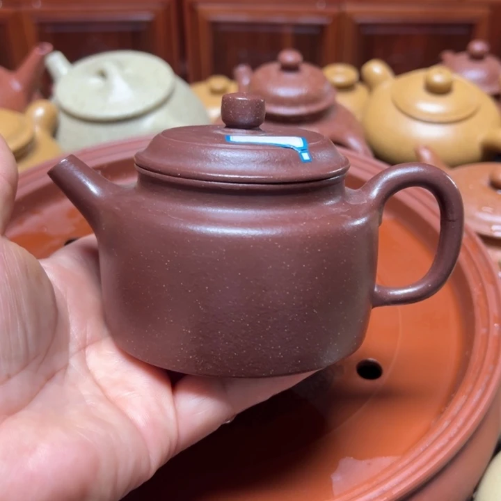 茶杯紫砂宜兴原矿底槽清