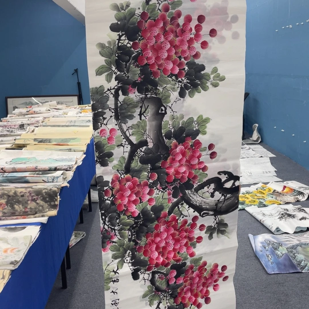 国画手绘国画欣赏一下