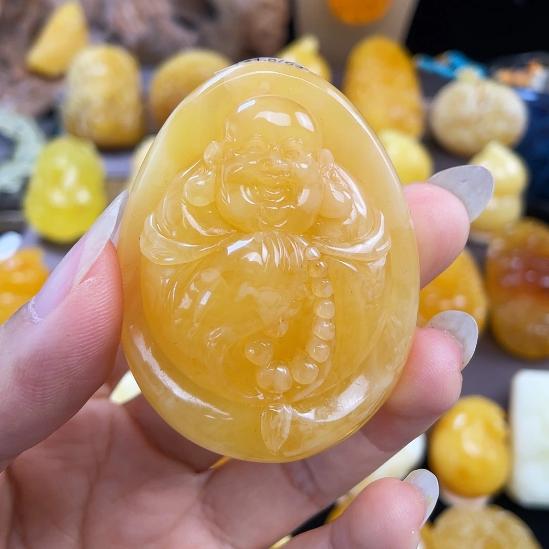 琥珀未镶嵌珠宝奇石