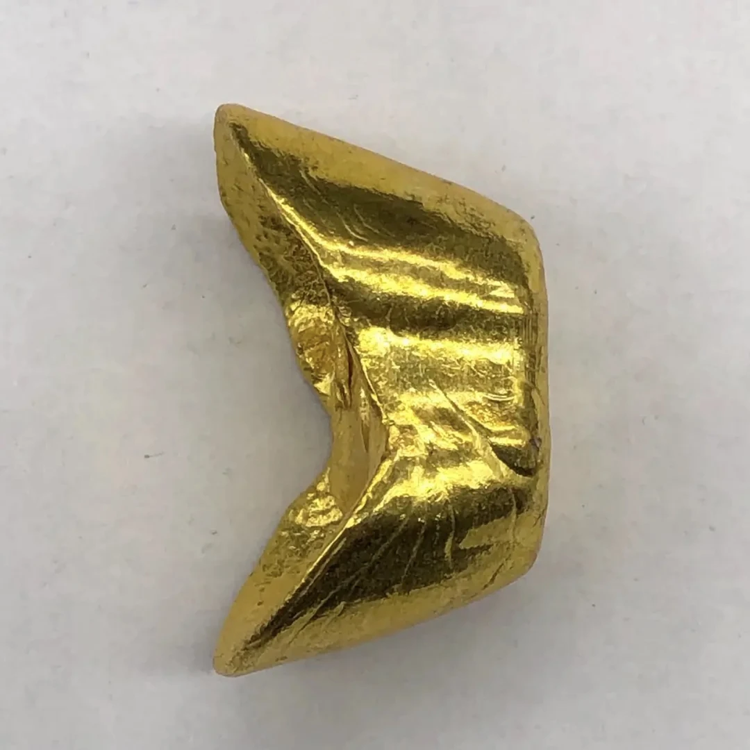 新款金色元宝摆件小元宝压缸用米缸金元宝创意家居摆件中式高档