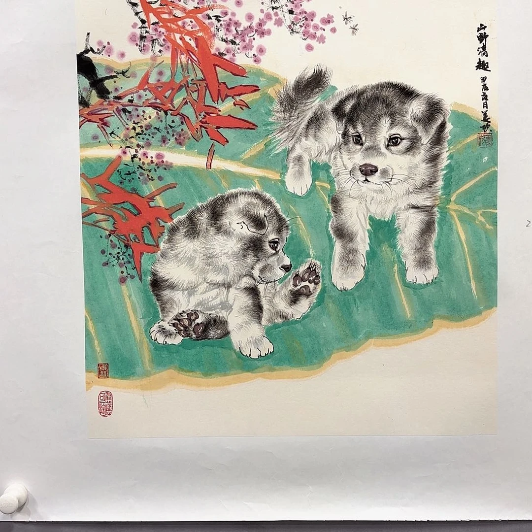 国画国画纯手绘作品请放心去藏