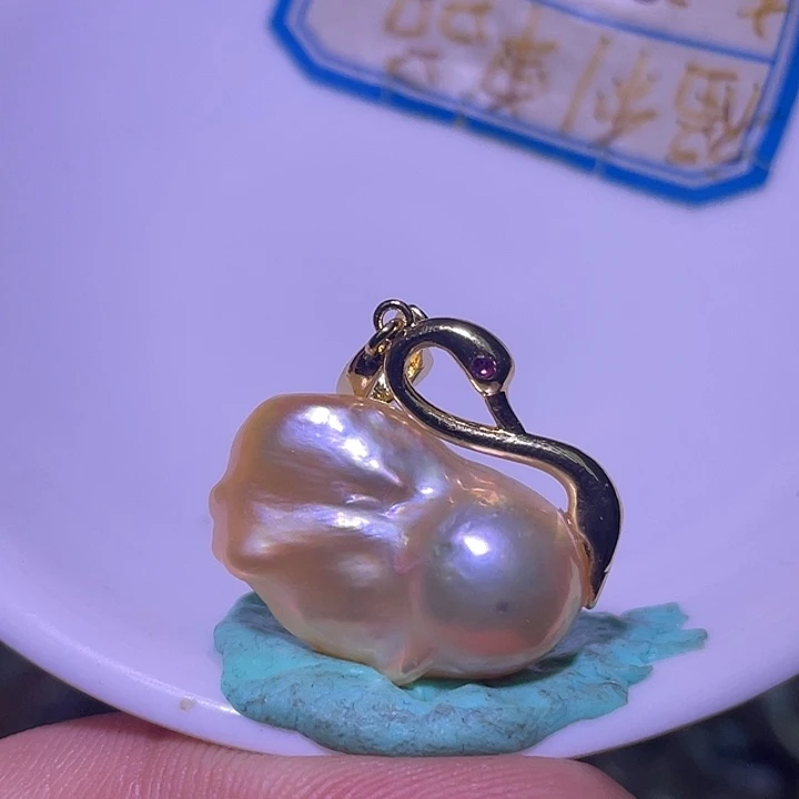 淡水珍珠未镶嵌吊坠(不含链)112