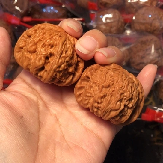 文玩核桃吊坠李****了白狮子43