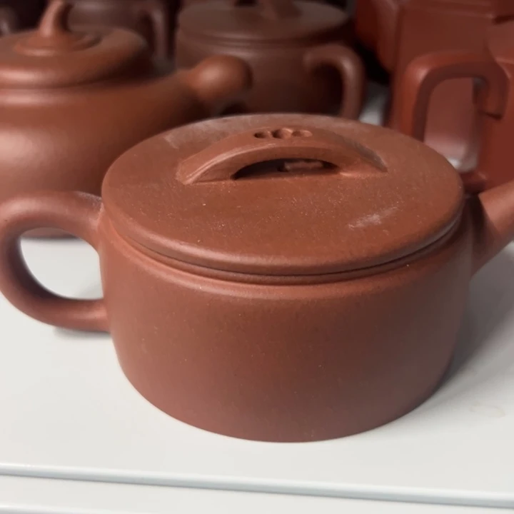 茶案紫砂紫泥汉瓦260cc