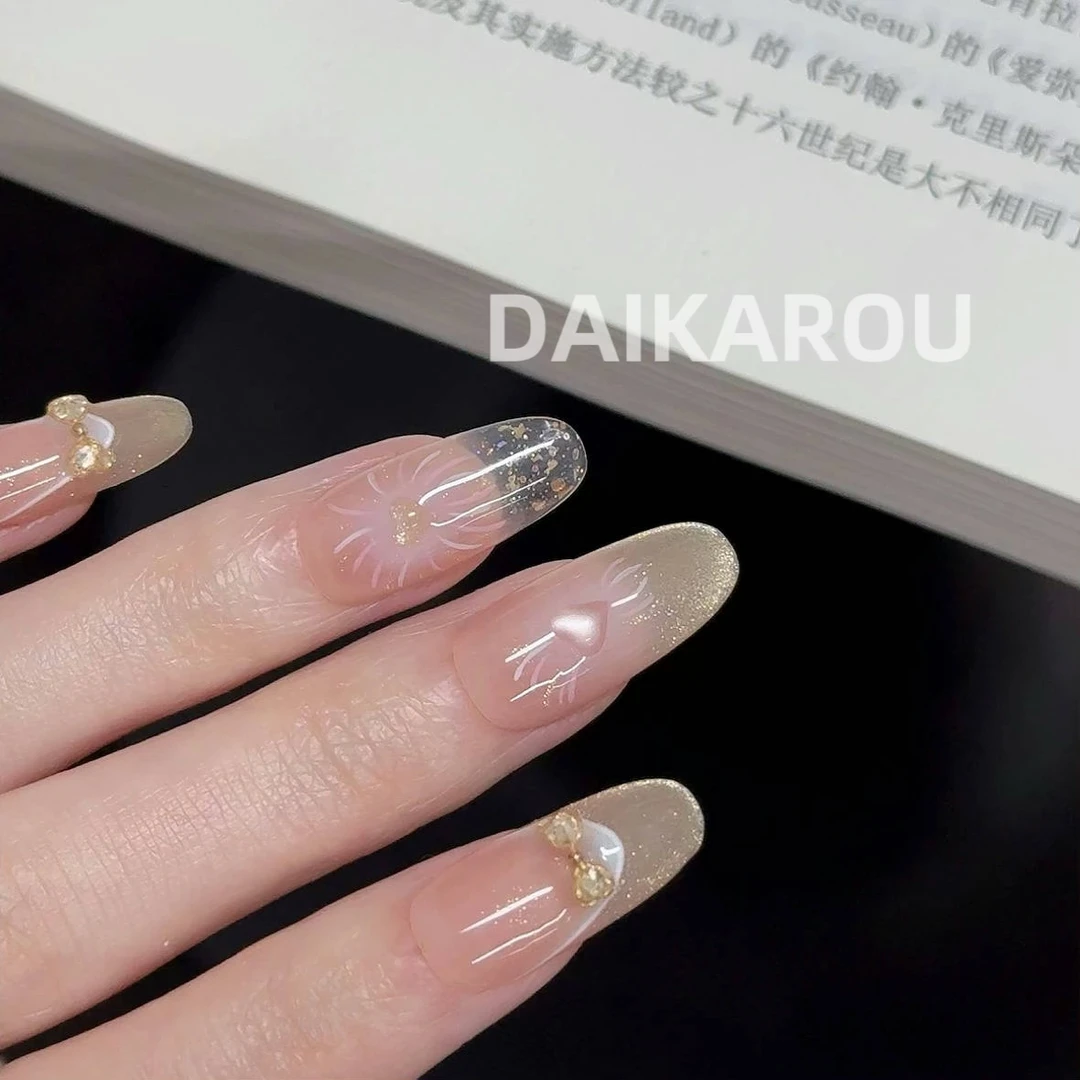 星穹流焰 黛卡柔  此度 短椭圆 中椭圆 长椭圆手工穿戴甲10片