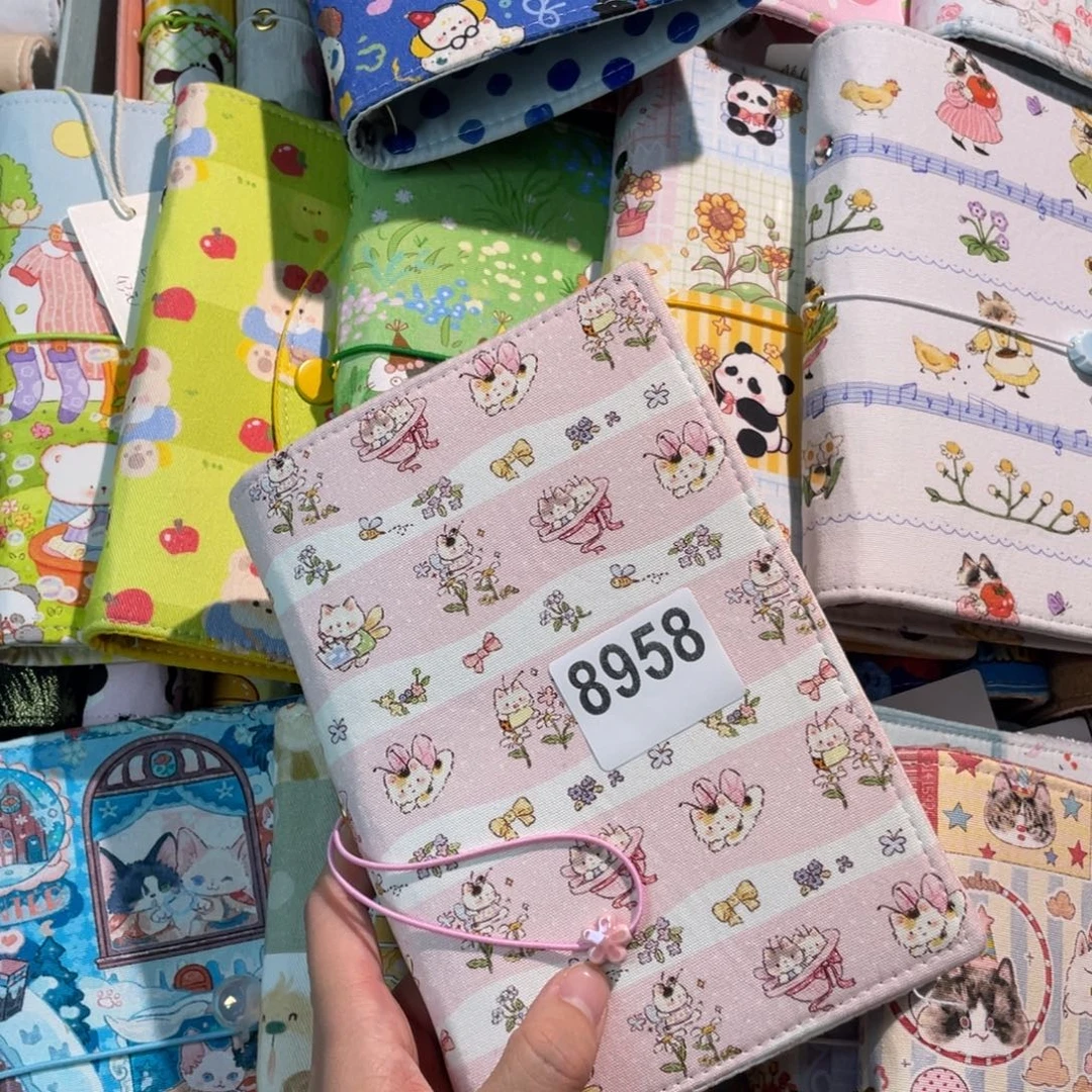 织绣A6活页不送纸8958