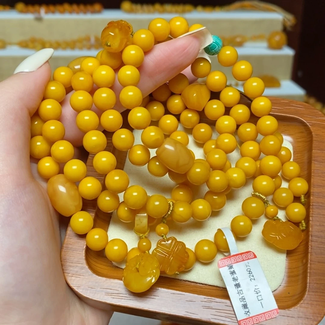 【闪购商品】未镶嵌蜜蜡手链手串