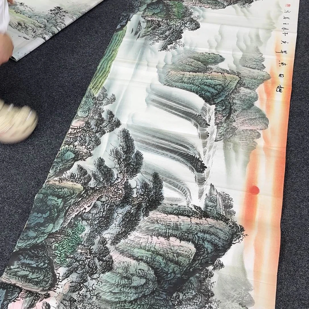 纯手绘年画好作品