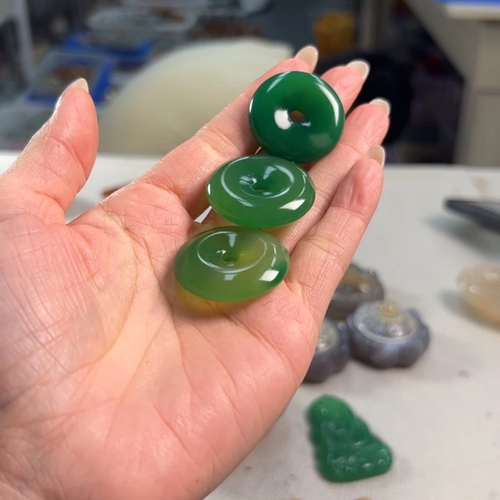 玛瑙/玉髓吊坠(不含链)未镶嵌