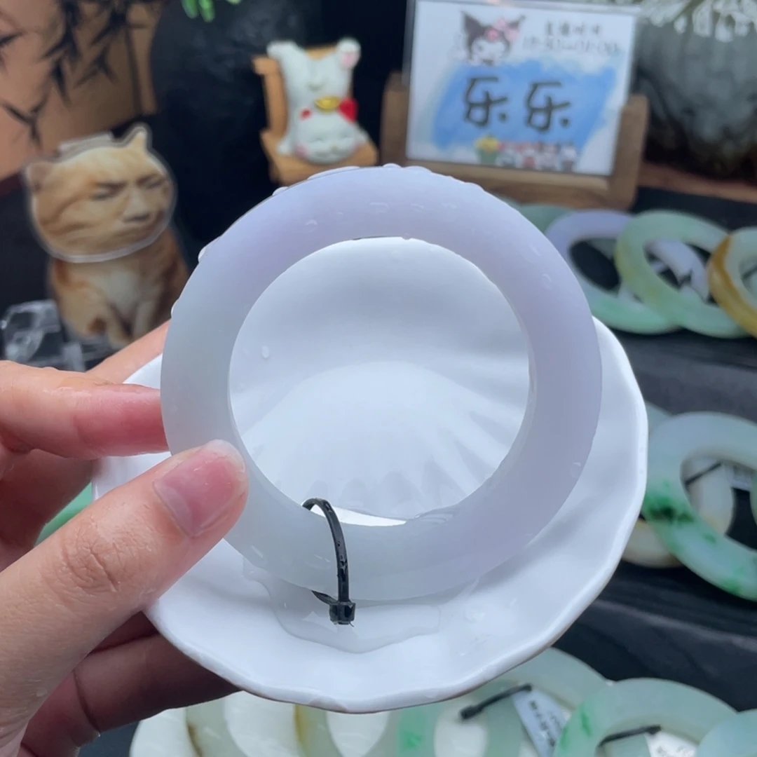 定制翡翠未镶嵌冰紫