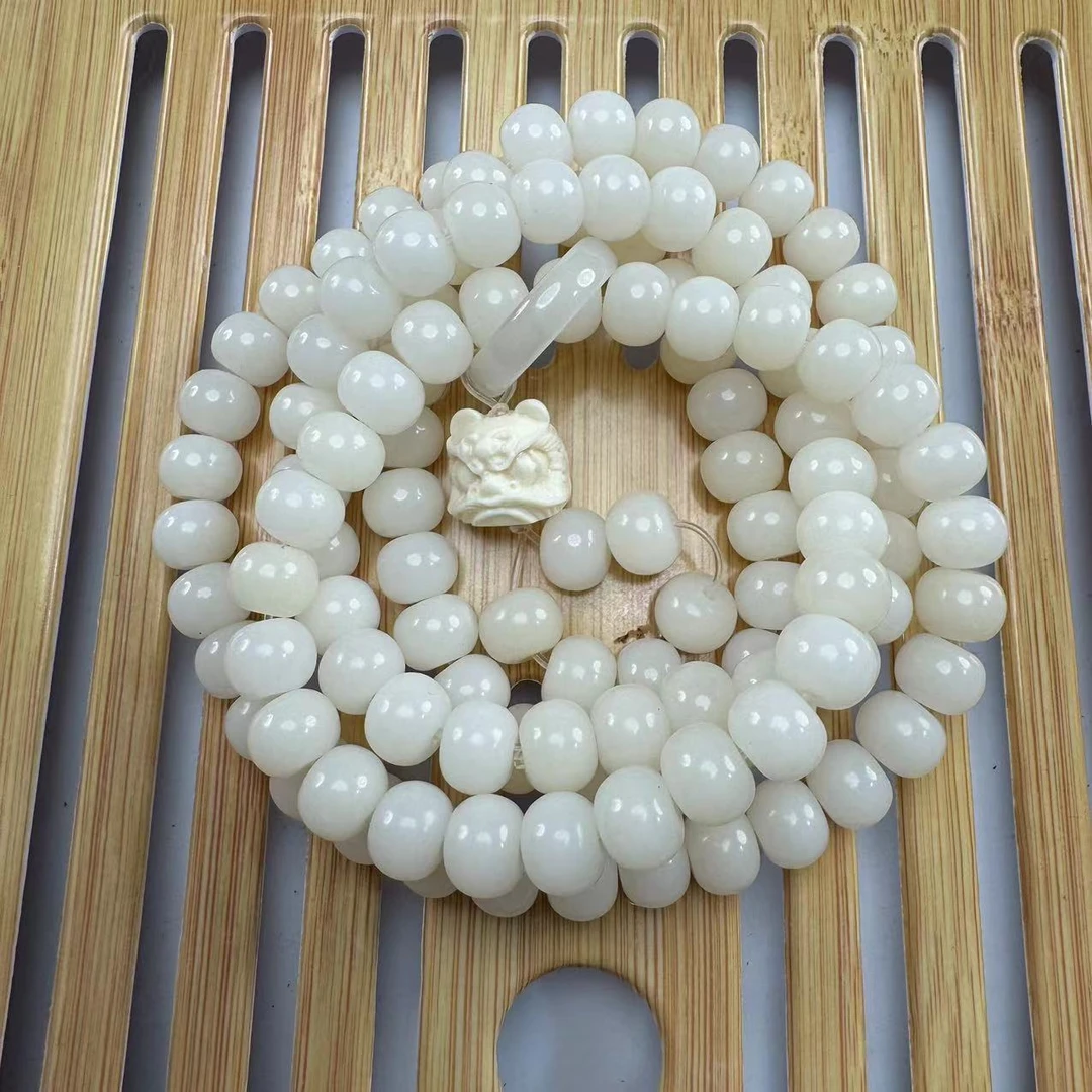 【芸奇】菩提根长串配雕刻醒狮