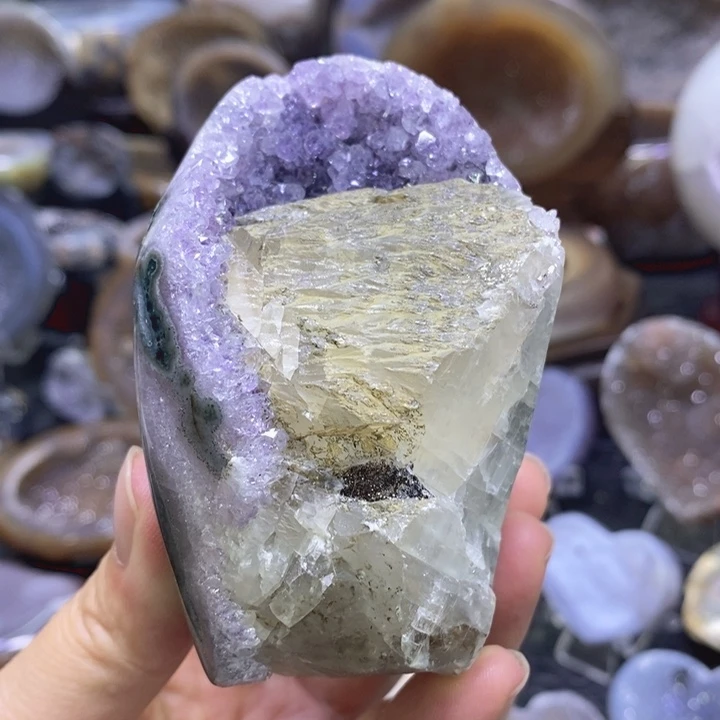 未镶嵌珠宝半成品紫晶