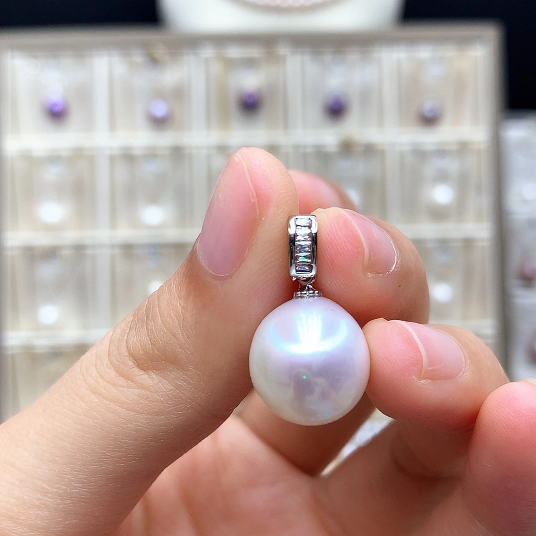 淡水珍珠颈饰合金