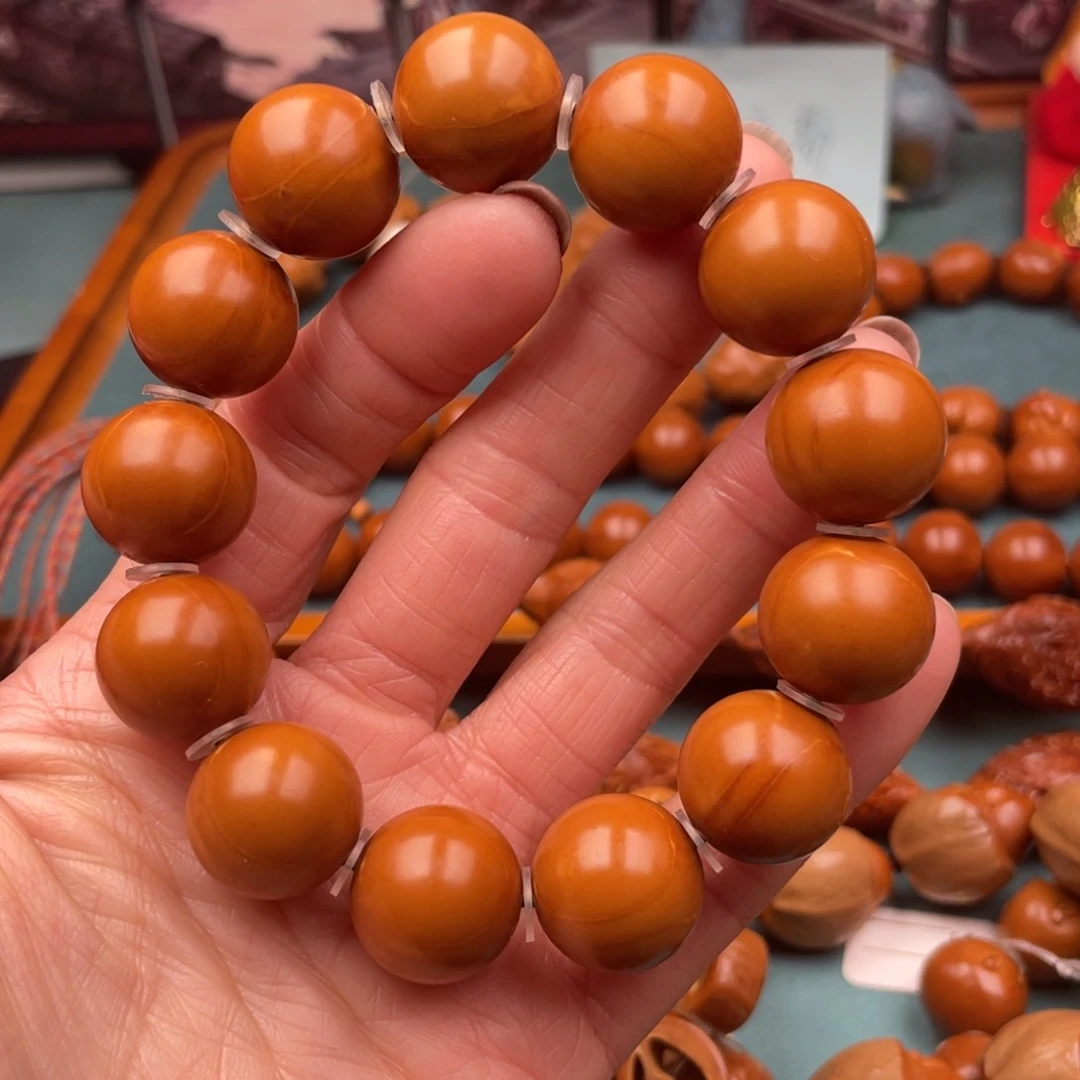 橄榄核手串铁核光珠