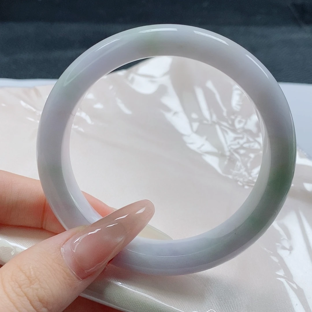 【闪购商品】未镶嵌手镯翡翠461号有纹裂