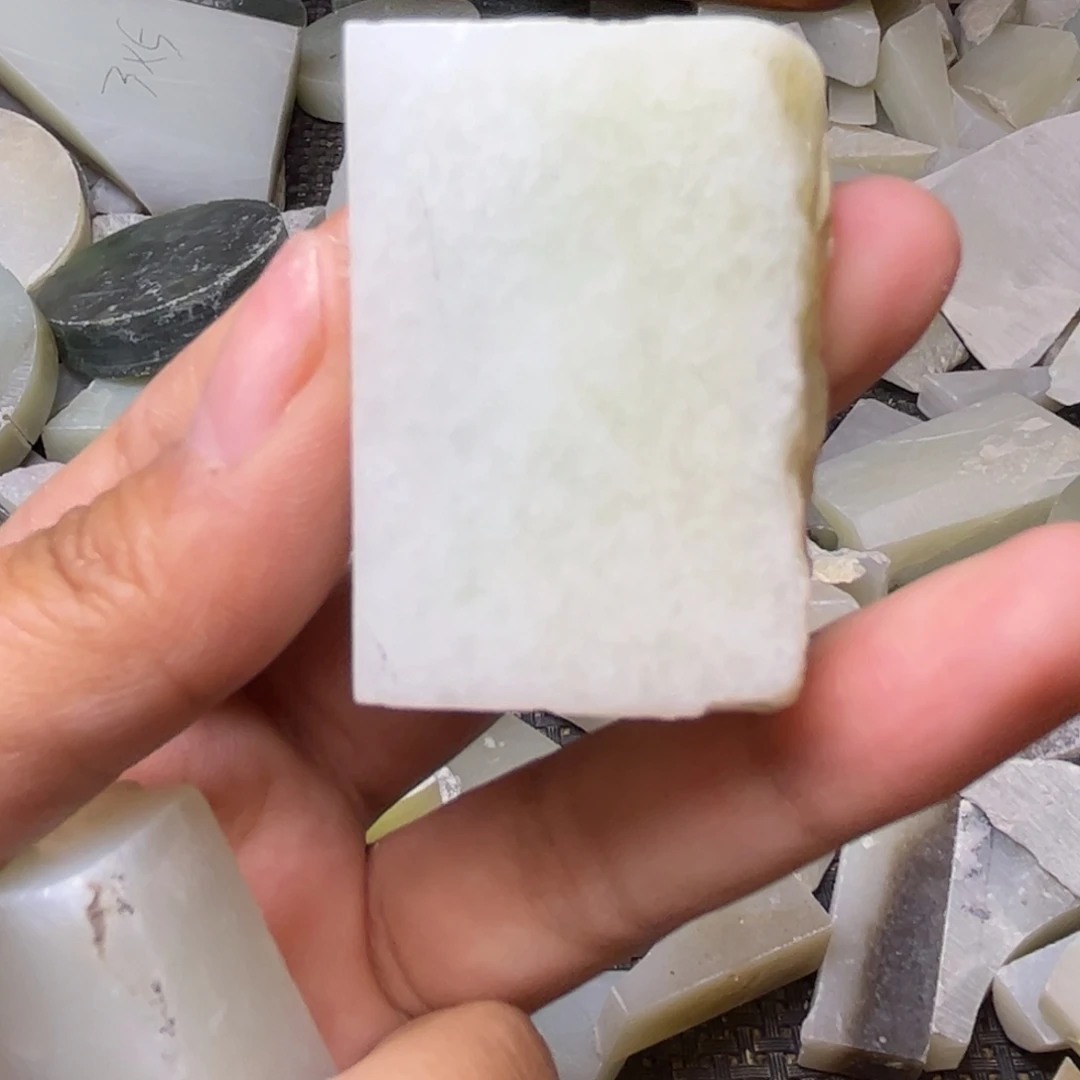 琴***2和田玉未镶嵌项链