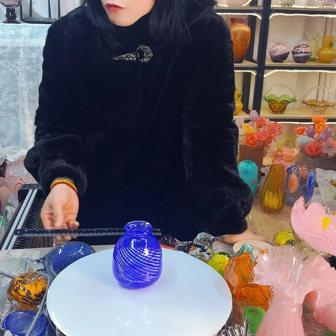 小蓝瓶家悦琉璃工艺品