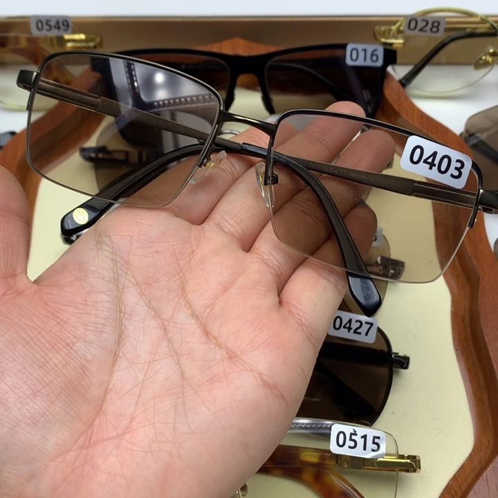 一体款半框茶水晶0403