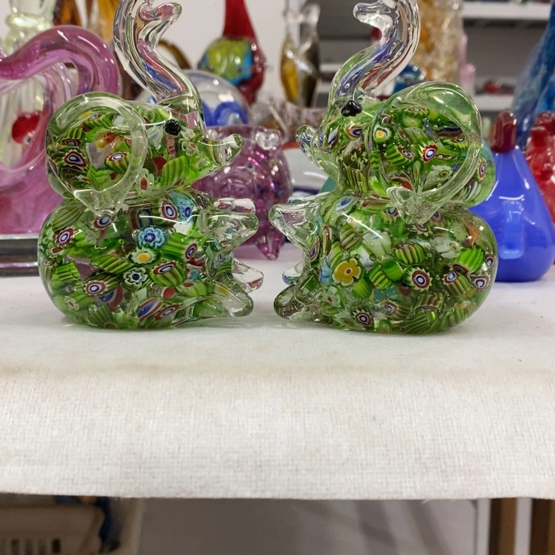 琉璃手工艺品左边耳朵瑕疵949949799797