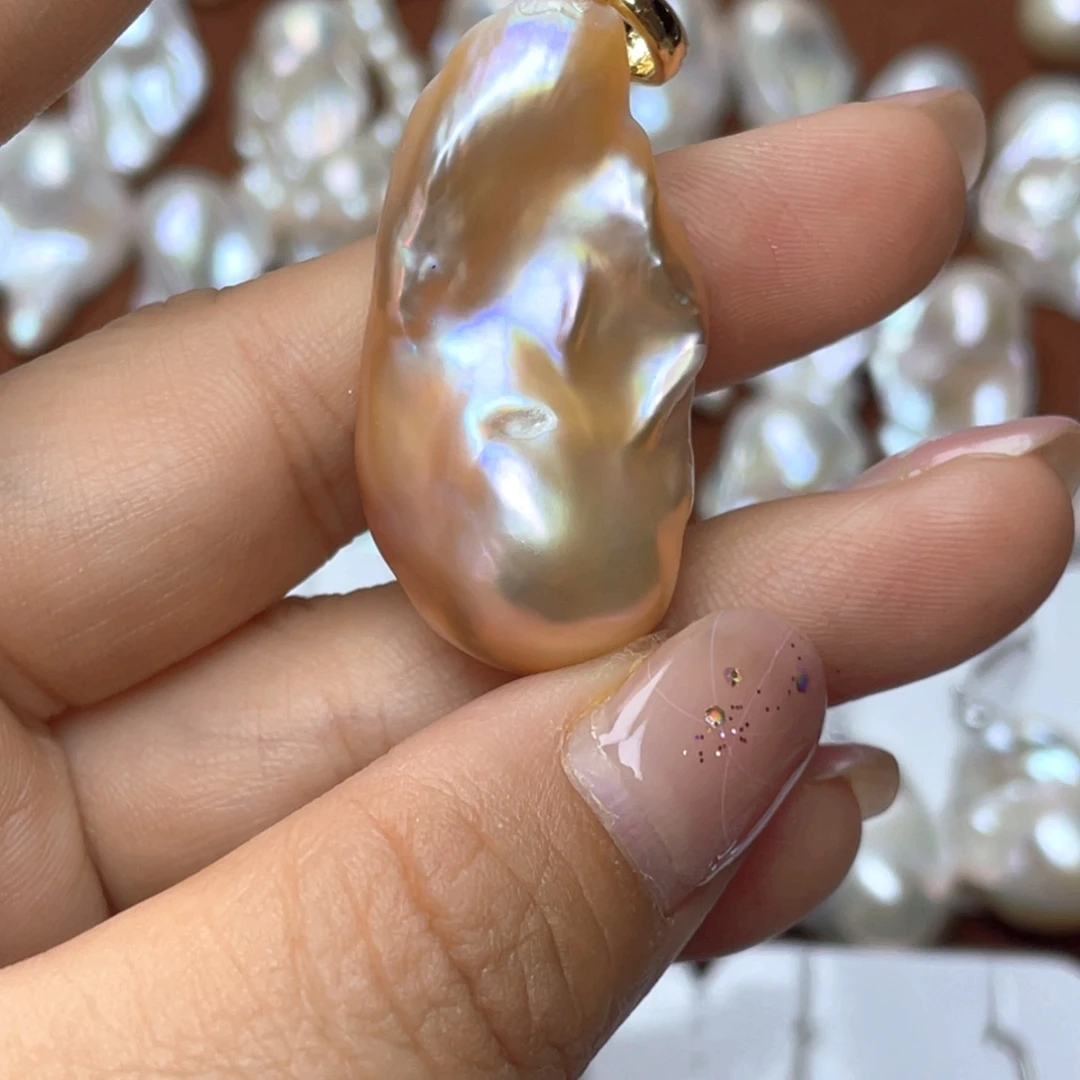 颈饰淡水珍珠合金