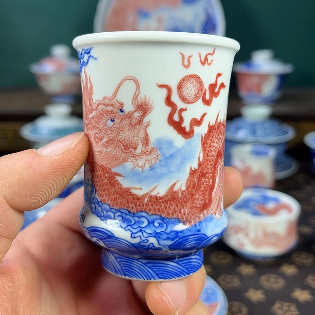 瓷片自成堂景德镇手工手绘