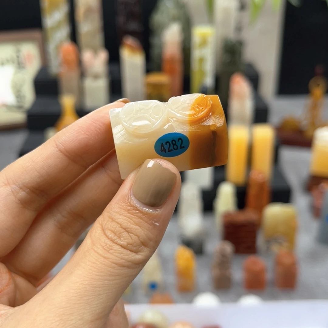 寿山石印石4282。