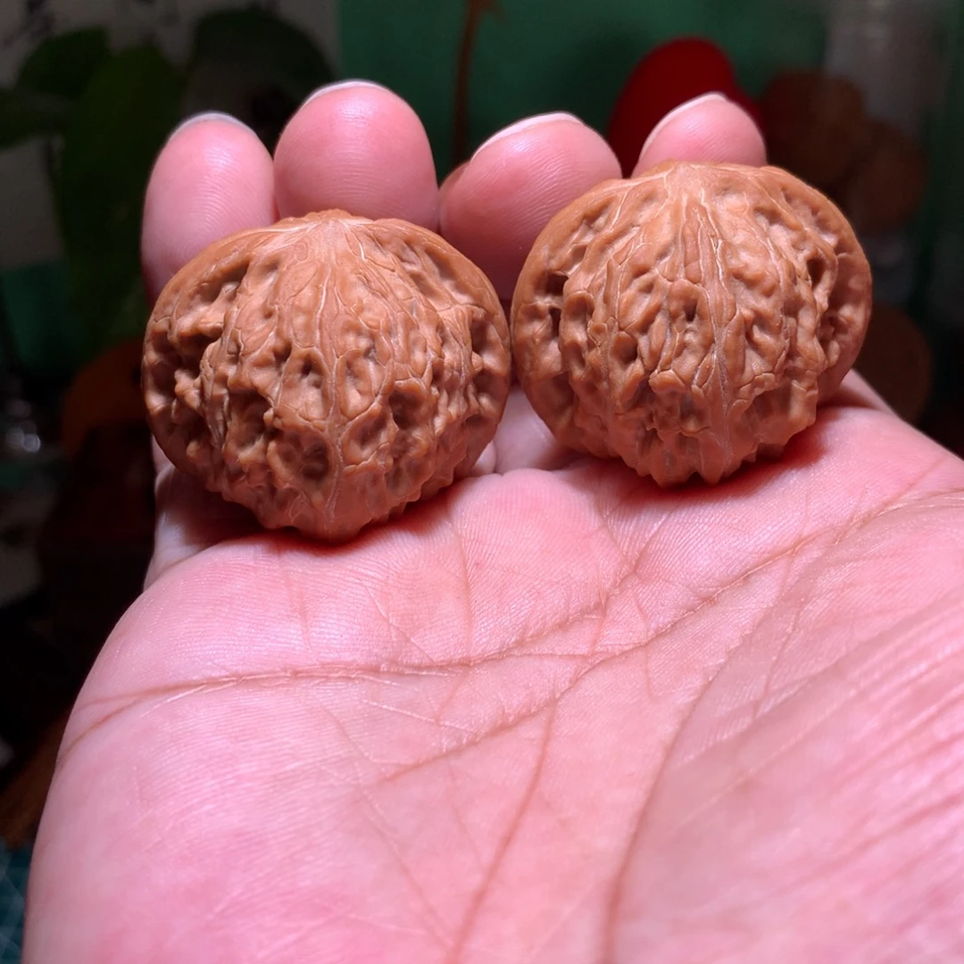 吊坠文玩核桃山地磨盘  39尺