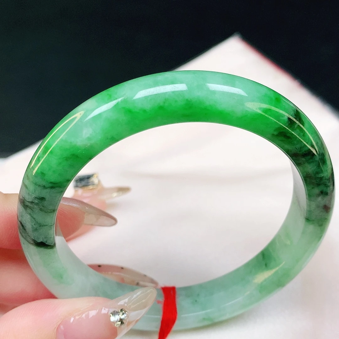 翡翠手镯未镶嵌天然翡翠1383