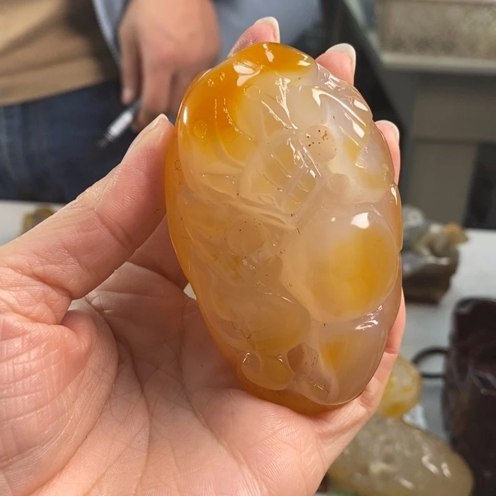 玛瑙/玉髓吊坠(不含链)未镶嵌