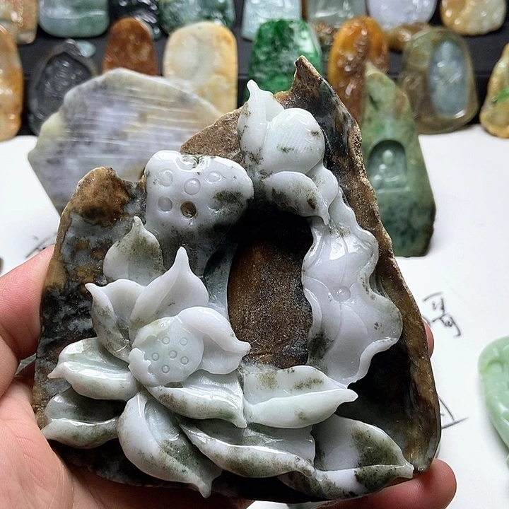 翡翠未镶嵌颈饰翡翠a货