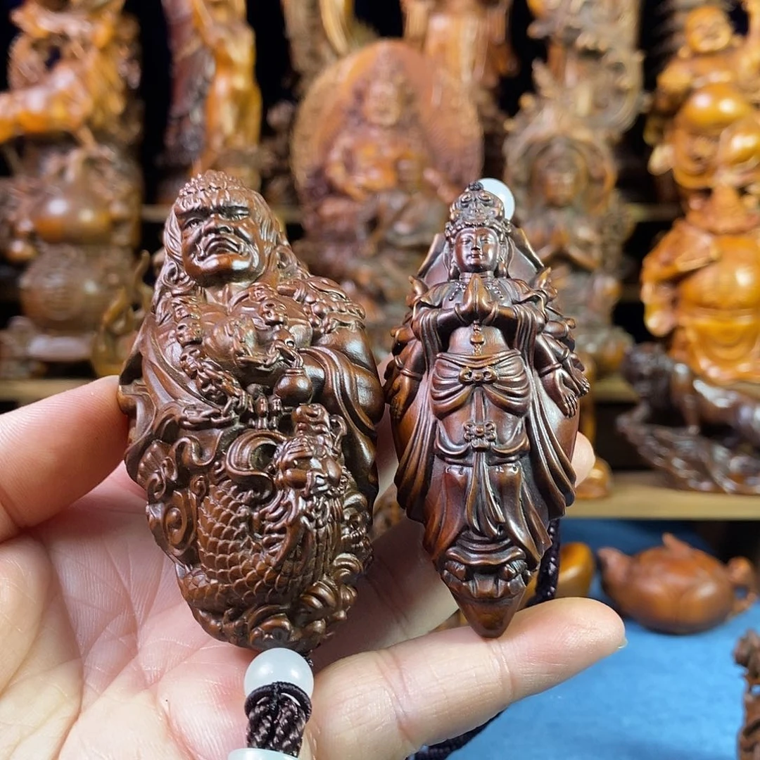 木追**想小叶黄杨木工艺品