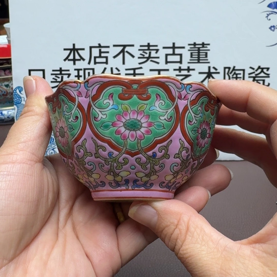 景德镇手工手绘展示