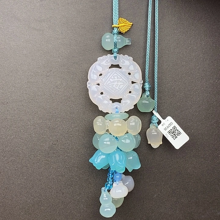 玛瑙/玉髓未镶嵌车挂