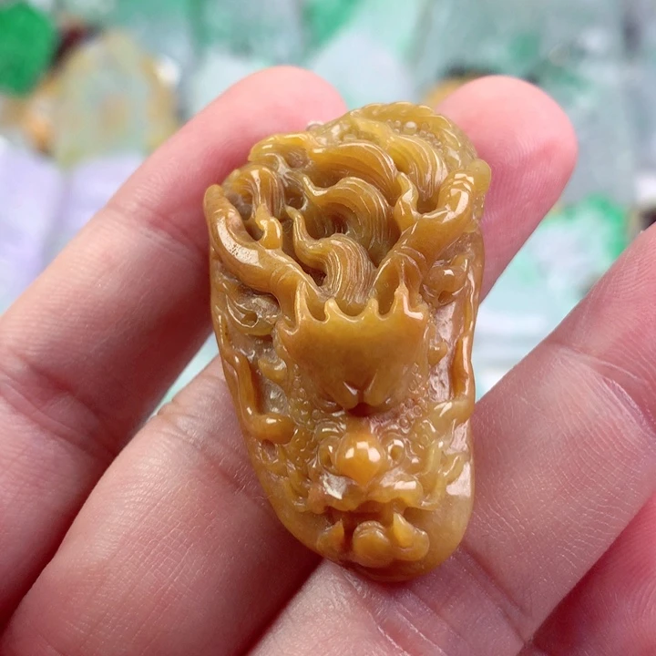 吊坠(不含链)未镶嵌翡翠