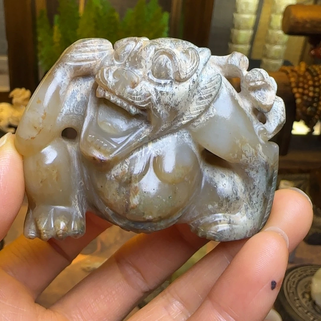 糊***爷和田玉（糖玉）未镶嵌颈饰