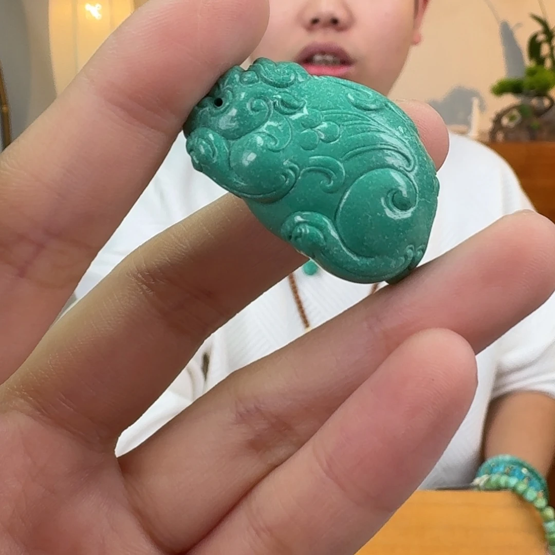 风***筝绿松石未镶嵌珠宝奇石分单