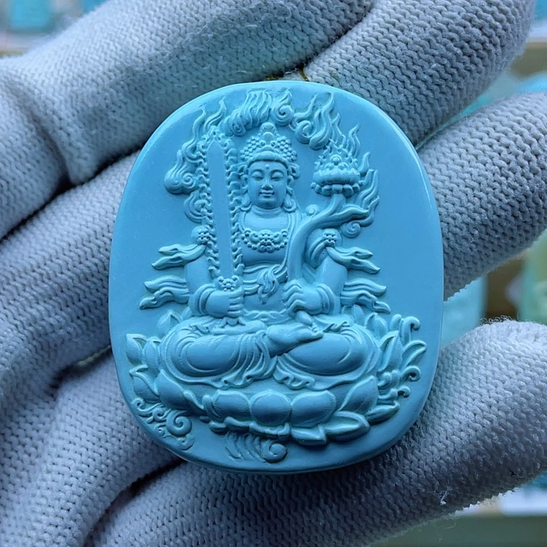 绿松石未镶嵌珠宝奇石