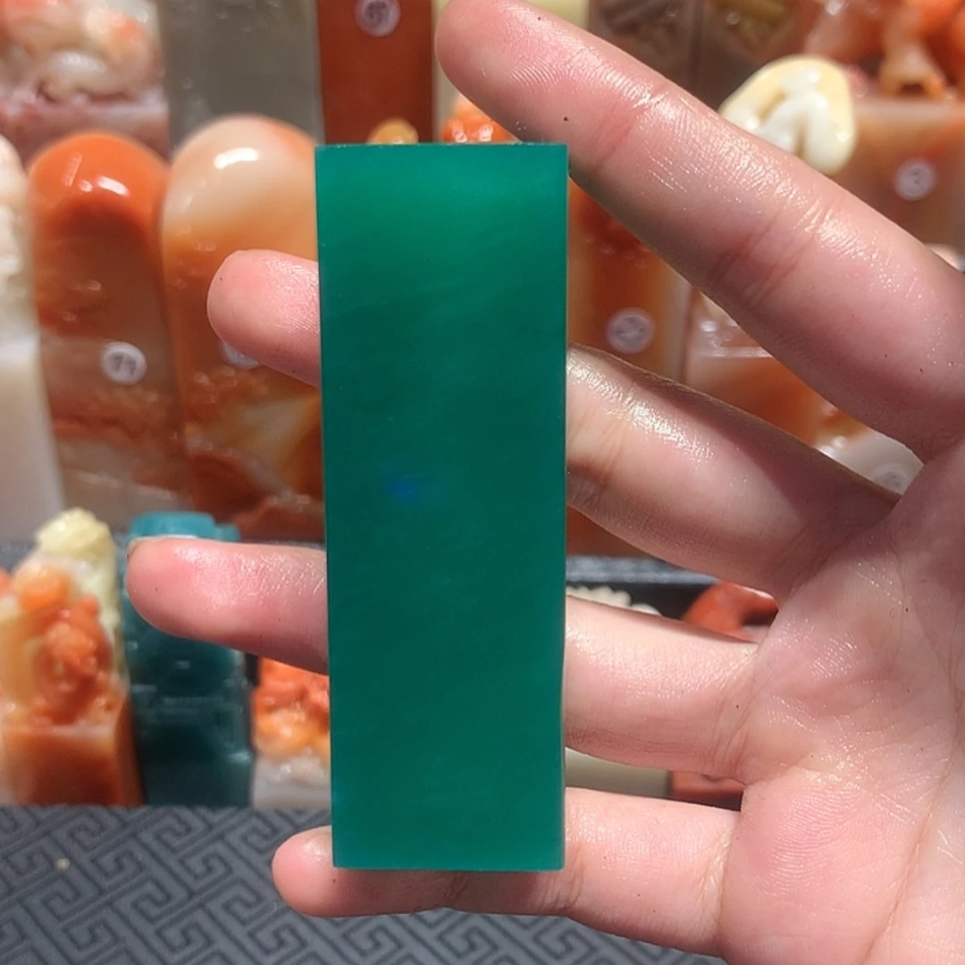 【闪购商品】寿山石海**影缅甸新绿老挝石批发