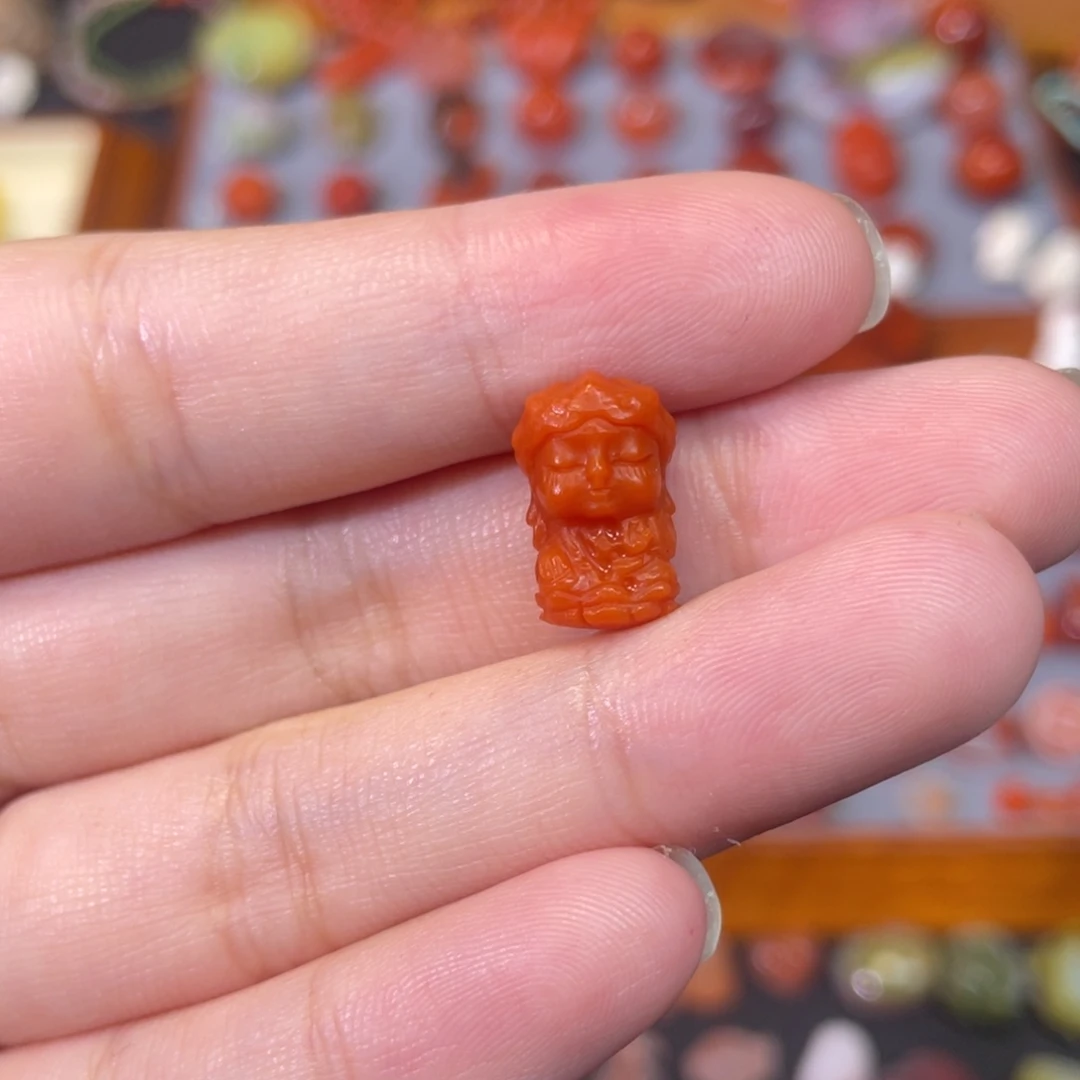 未镶嵌度母卡9.3南红玛瑙