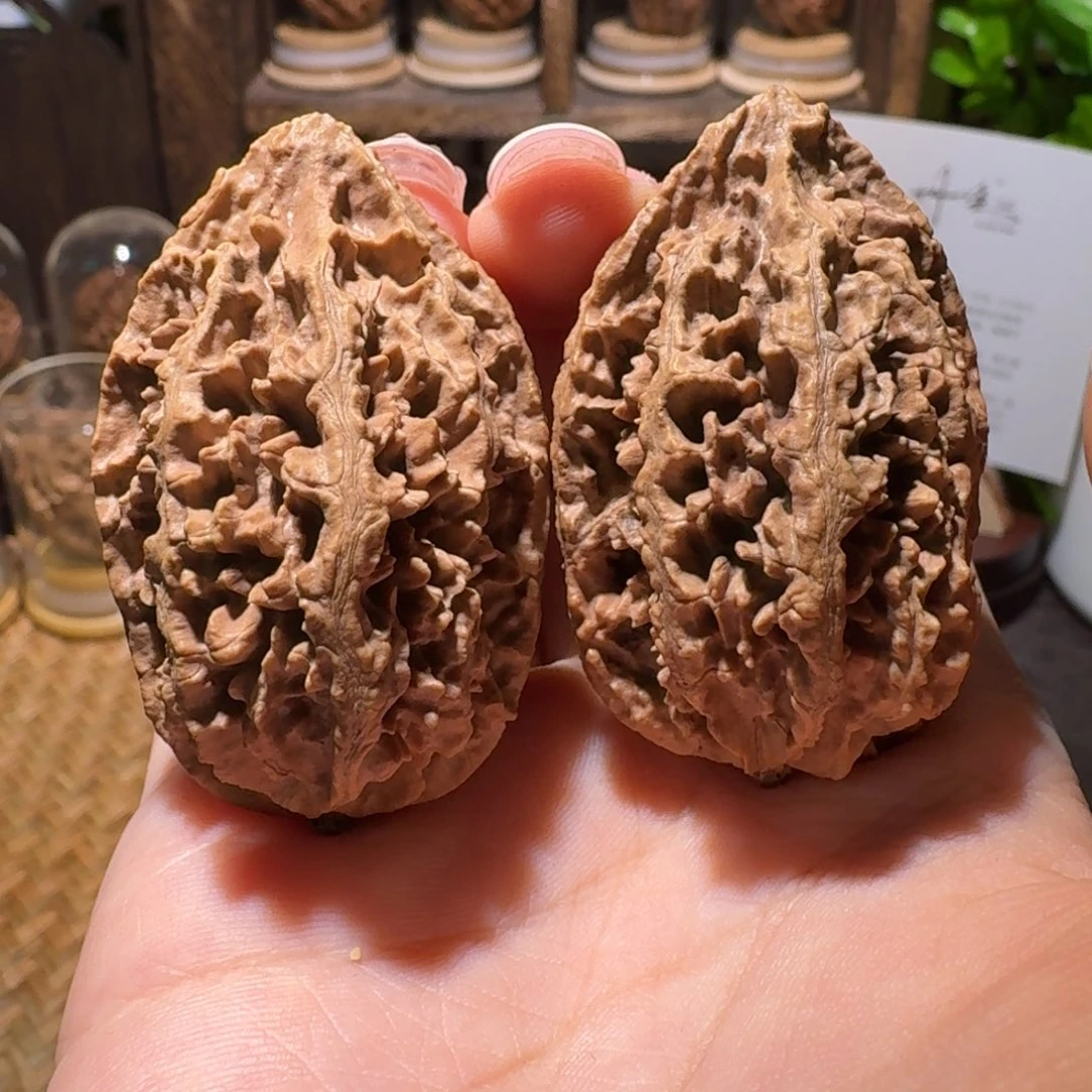 文玩核桃把件沉水蚂蚁山