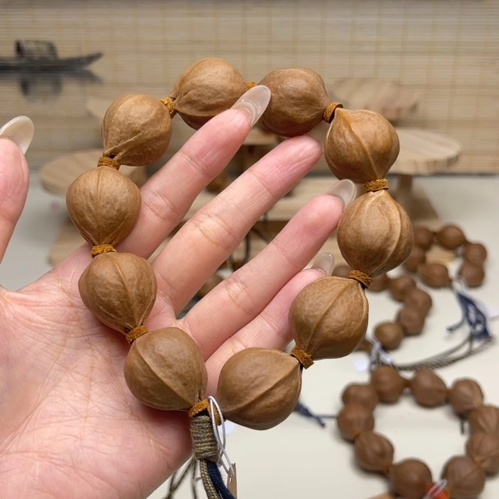哎***呦手串/手链橄榄核21.5 27精品梅林铁核