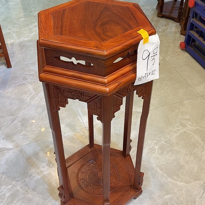 端景台紫檀木类大六角花架