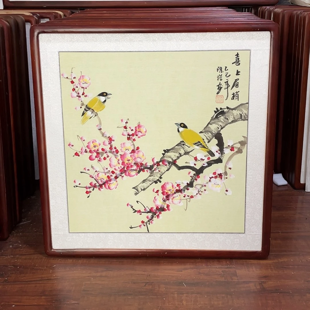 国画带框尺寸63*63厘米