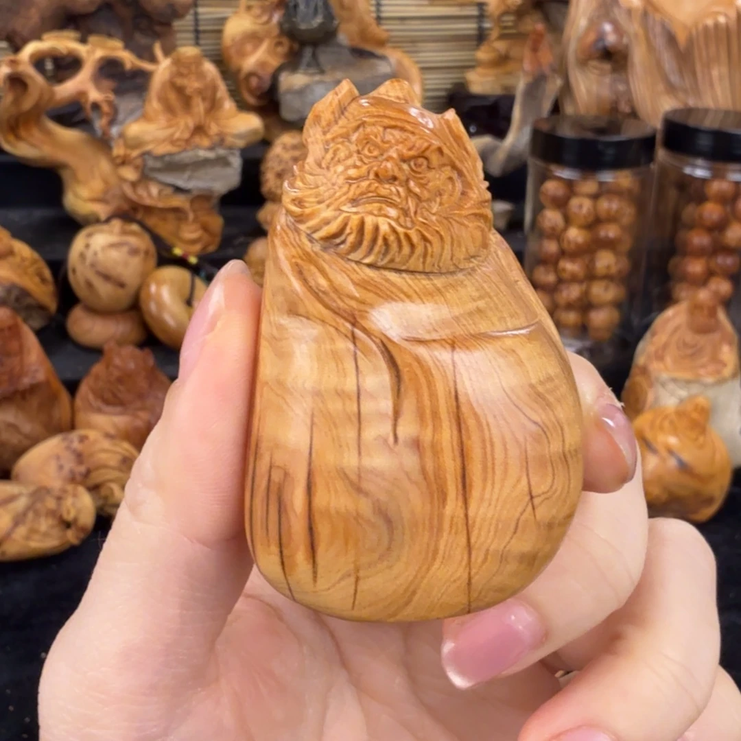 柏木（崖柏）手把件