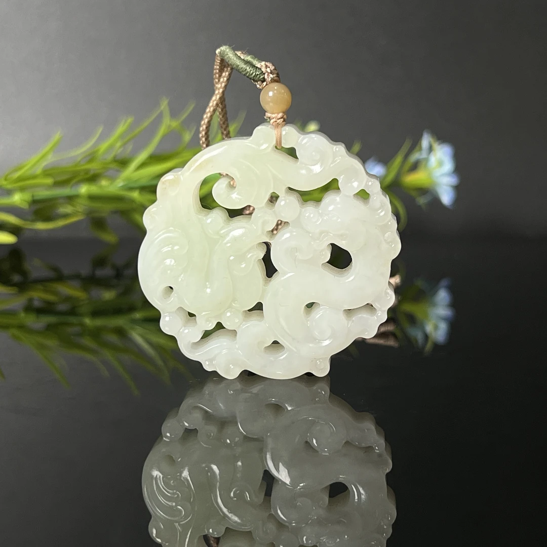 1224GC6654和田玉挂件